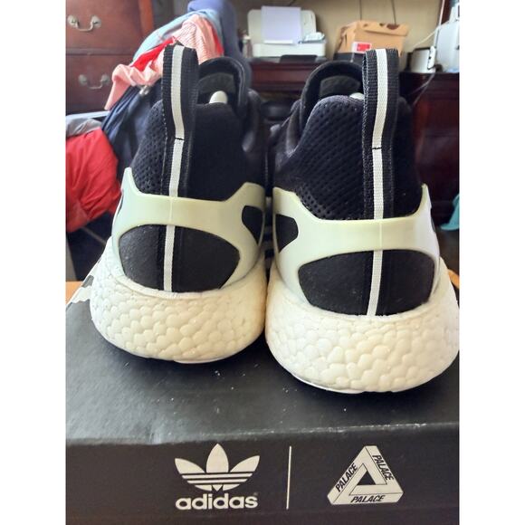 adidas Palace Pro Boost Black White Gold Size 11.5 - Picture 5 of 10
